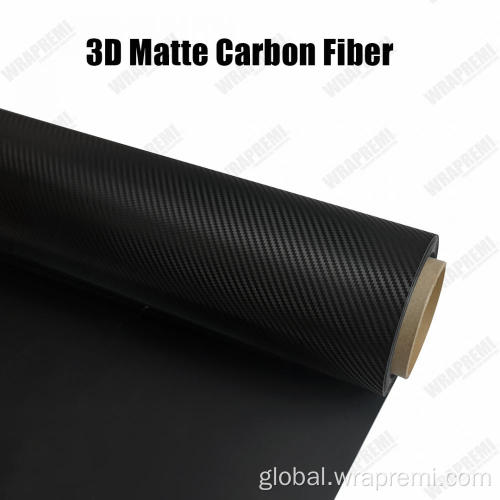 China Carbon Fiber Car Wrapping Film Matte and Glossy Supplier